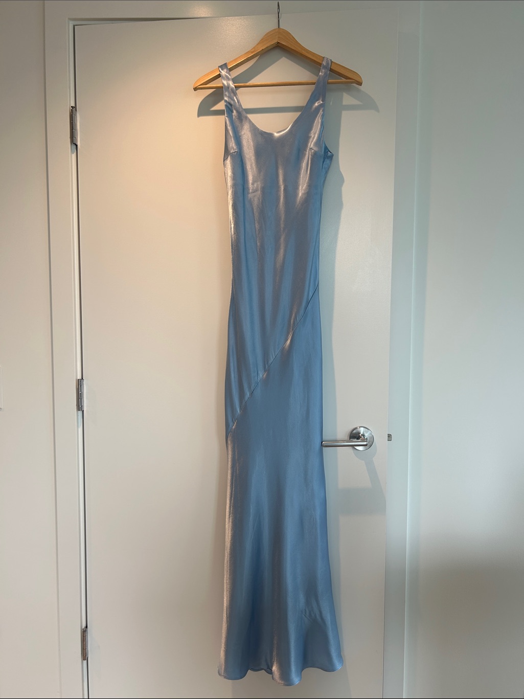 Line & Dot Adelyn Dress | Steel Blue